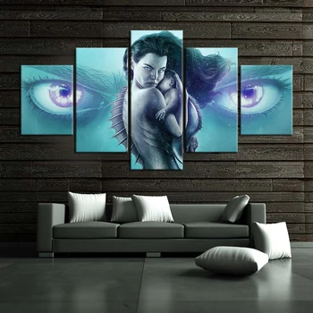 

5 Pieces Movie Posters Siren Season 3 Oil Painting Canvas Painting Wallpaper HD Picture Wall Art Home Decor Wall Stickers