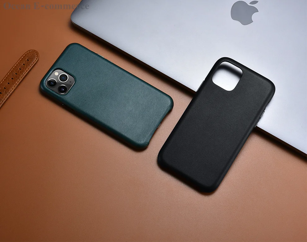 ICARER чехол из натуральной кожи для iPhone 11/Pro/Max, дизайн, металлическая кнопка громкости, чехол для iPhone 11 Pro, чехол