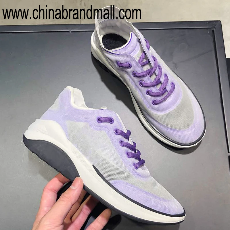 

Platform Shoes Spring Summer Sneaker For Women Breathable Mesh Shoes Luxury Brand Shoes Women Designers