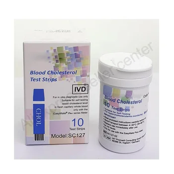 

4 in 1 Multi-Function Monitoring System with Blood Cholesterol Test Strips