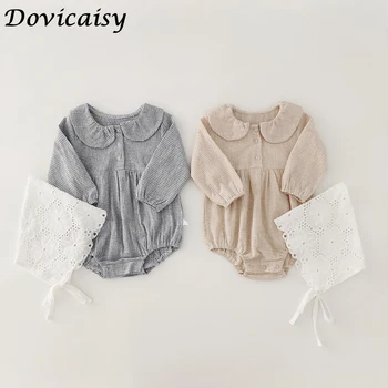 

2020 Newborn Infant Baby Girl Boy spring Warm Clothes Cotton Bodysuits Long Sleeve Jumpsuit Bodysuit Outfit