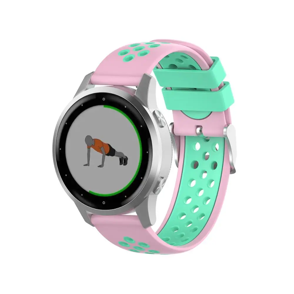 ο ε巯 Ǹ ⼺ ð  Ʈ Garmin Vivoactive 4s Ʈ ġ  18mm ո  ߿  Correa