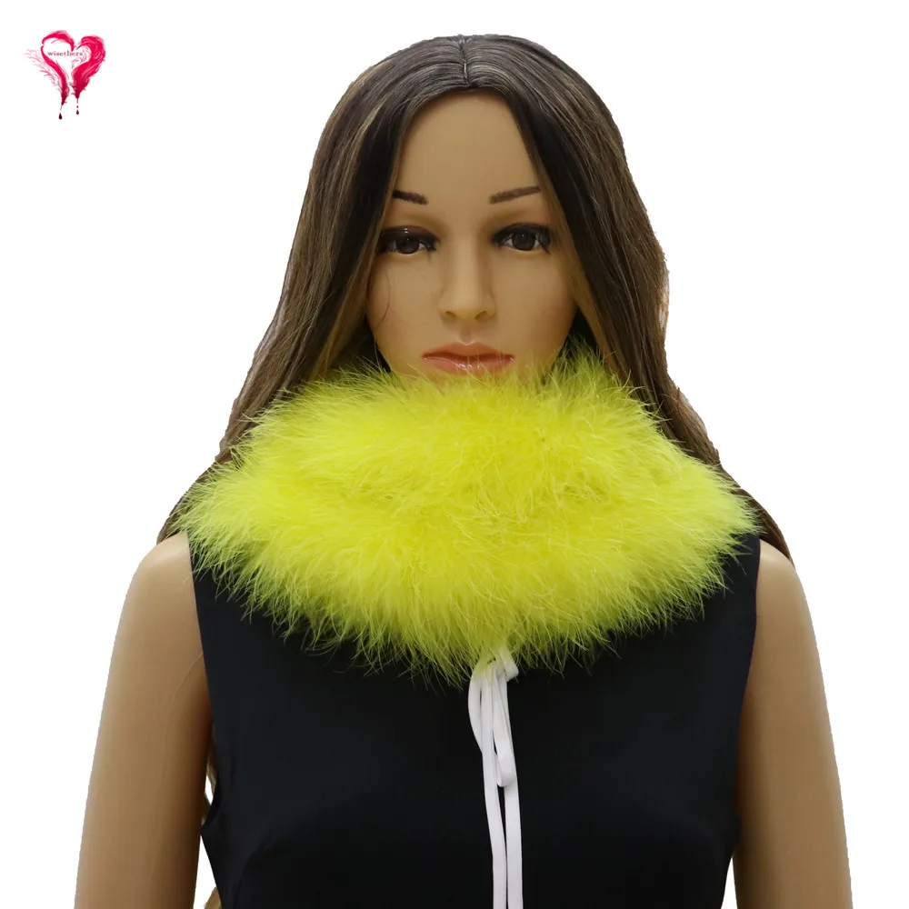 Marabou Boa Fluffy Turkey Feather 2m/pcs Dyed Red Boas for Wedding Clothing Shawl Carnival Festival Decoration Accessoried