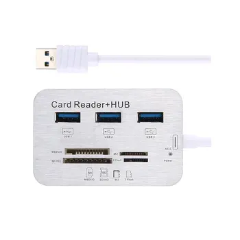 

USB HUB 3.0 Multi USB 3.0 Splitter Hub 3 Ports Multi USB Hub Card Reader Super Speed Micro Hab for Computer Accessories