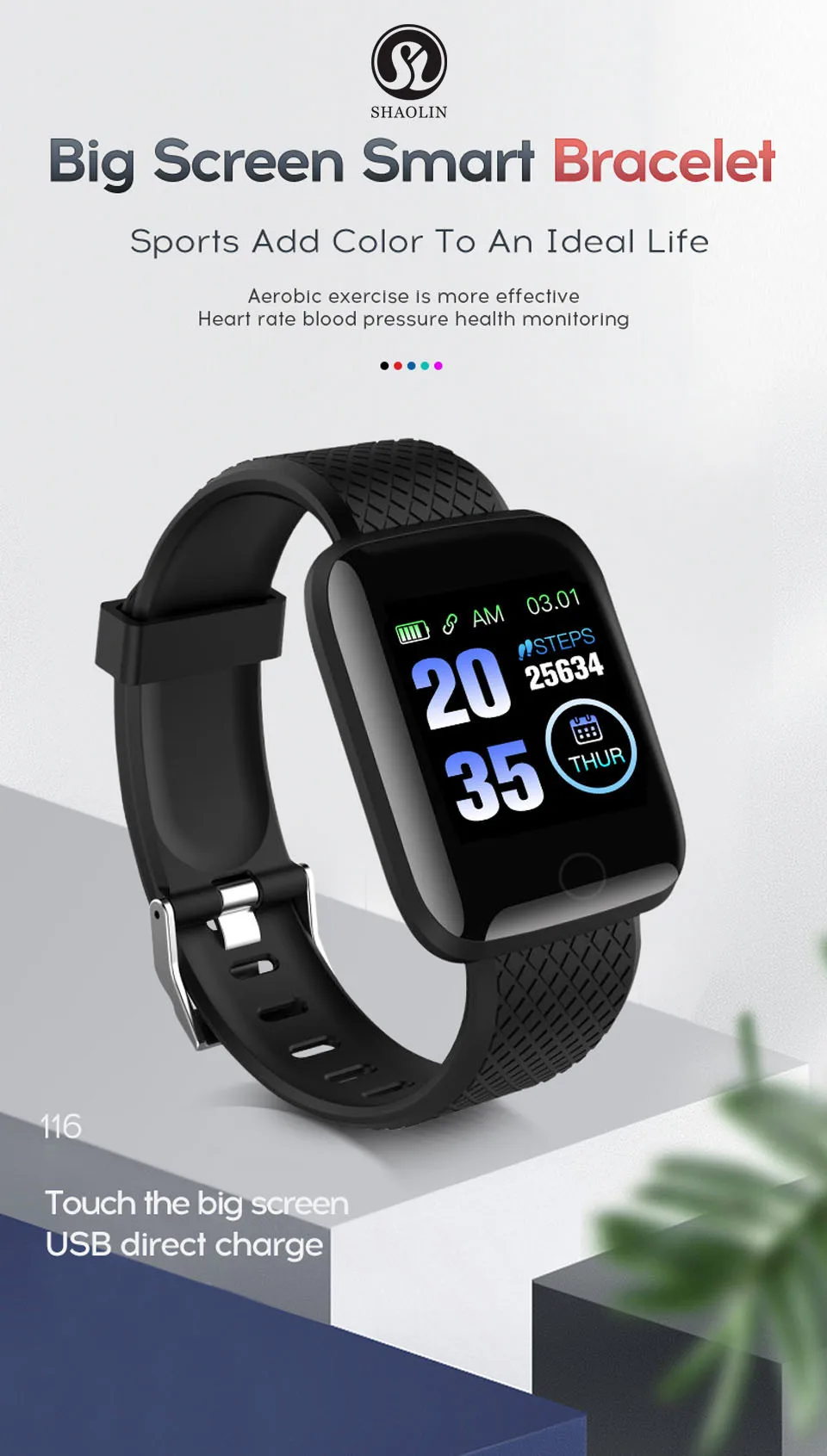 Arterial e Freqüência Smartver para Android Relógio Inteligente Pulseira Esportes Fitness Pressão Cardíaca Chamada Mensagem Lembrete Pedômetro Apple Ios 2 smartwatch para android apple ios
