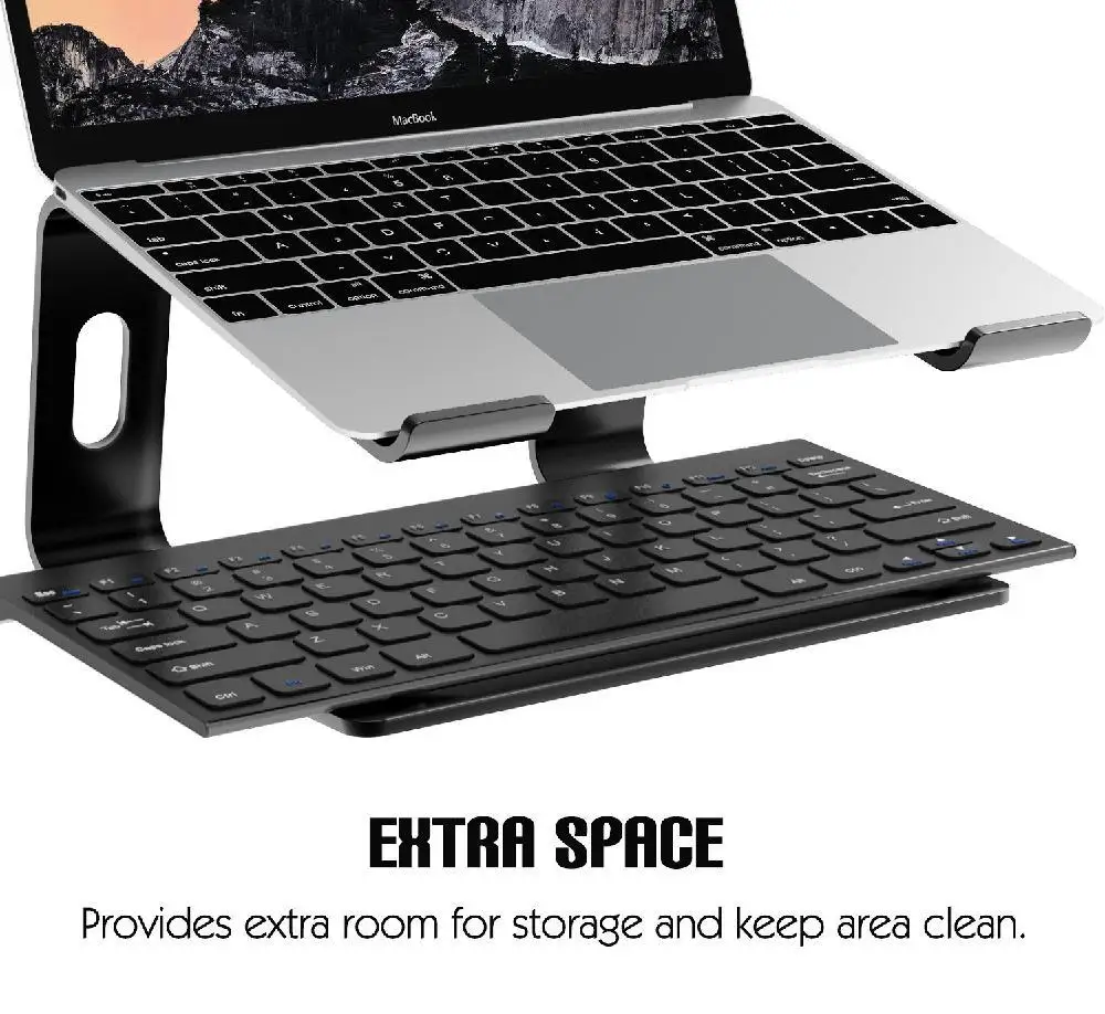 Aluminum Alloy Laptop Cooling Holder Desktop Ergonomics Heighten Notebook Support for MacBook Air Pro Stand