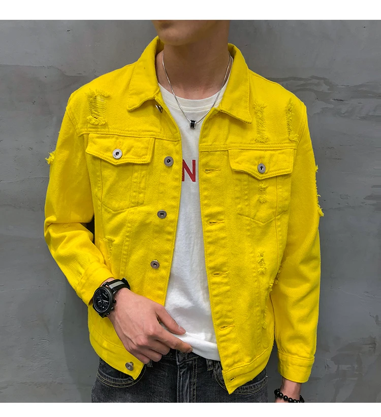 Jeans Jacket Men 