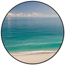 Золотой пляжный круглый ковер, ковры для декора гостиной, коврики для детской комнаты, коврики для спальни, современные коврики