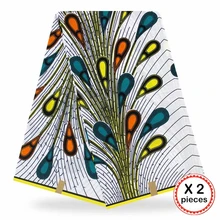 Анкара африканская ткань 12 ярдов Хлопок Нигерия стиль шитье Африканский Воск Печать Ткань Гана для свадебная одежда платье 91815