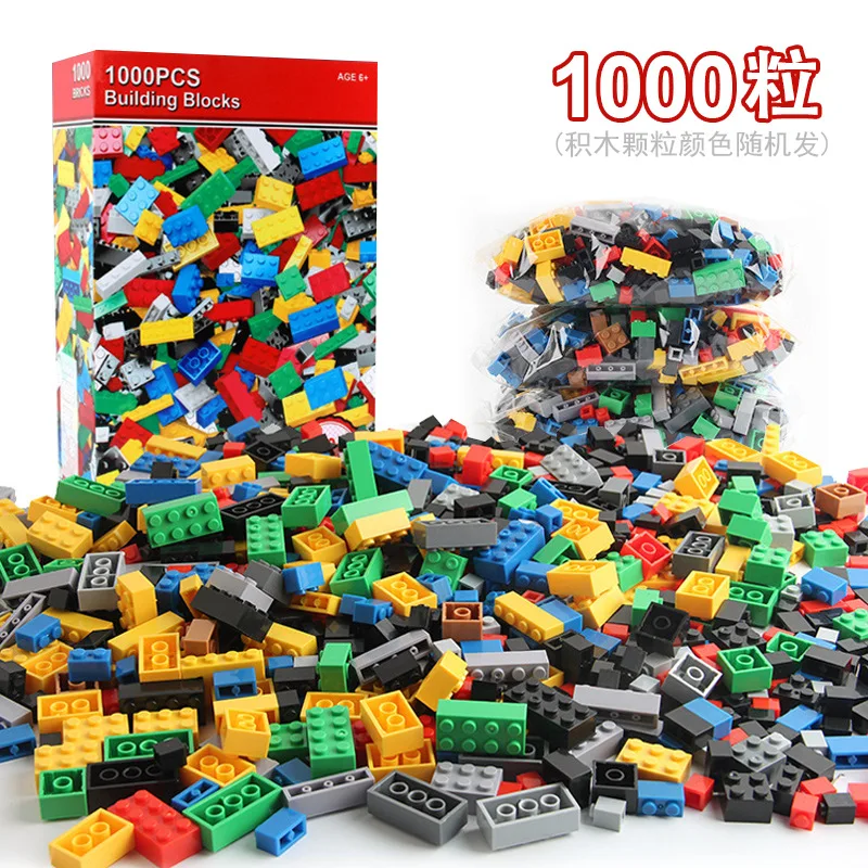 

Creative 1000 Australia in Bulk Granule Building Blocks DIY Educational Assembled Building Blocks Bottom Plate Storage Box