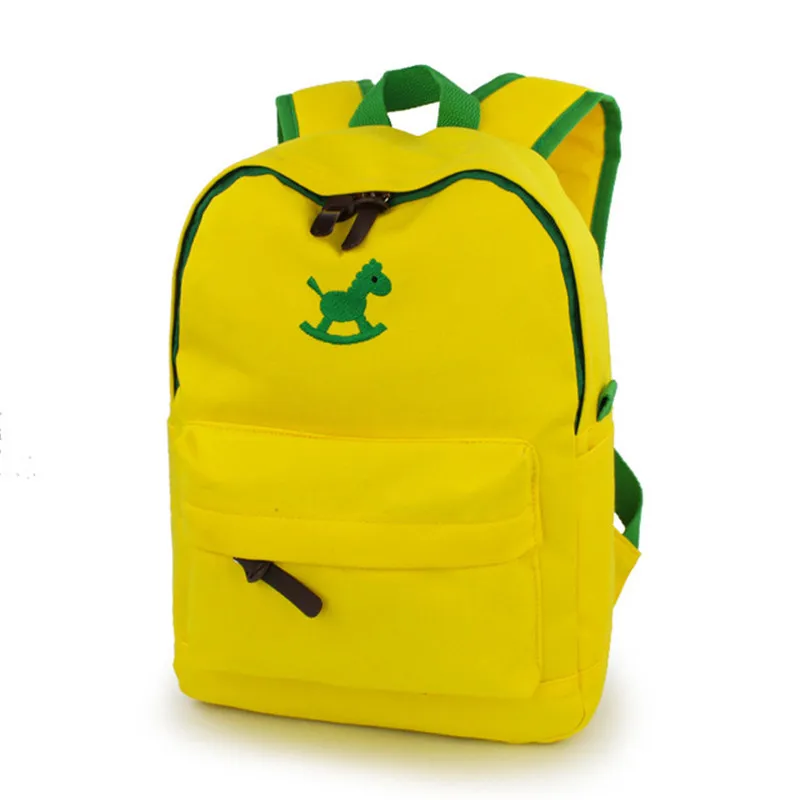 yellow large Детский рюкзак, милые сумки для мальчиков, детский сад, детские школьные сумки для девочек, школьные рюкзаки для девочек, 3 размера - Цвет: yellow large