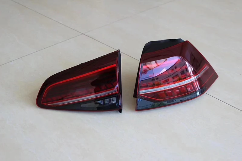 Автомобильный Стайлинг светодиодный фонарь для VW Golf 7 Golf 7,5 MK7.5- задний фонарь DRL динамический сигнал тормоза Автомобильные аксессуары Задний фонарь