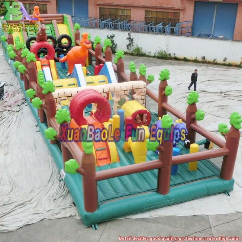 Inflatable Jungle Obstacle Courses Challenge Race Game, Kids Obstacle  Course Equipment - AliExpress