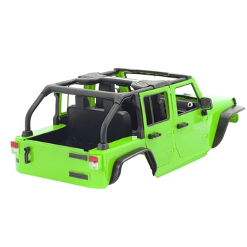 

Unassembled Kit 313mm Wheelbase Convertible Open Car Body Shell for 1/10 RC Crawler Axial SCX10 90046 Jeep Wrangler