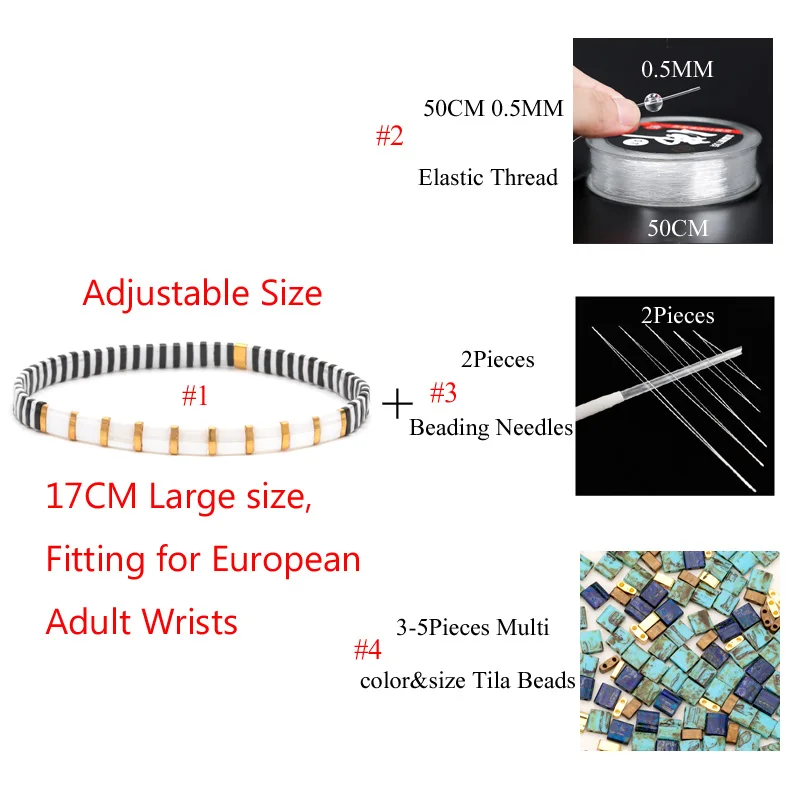 Tila beads Bracelets