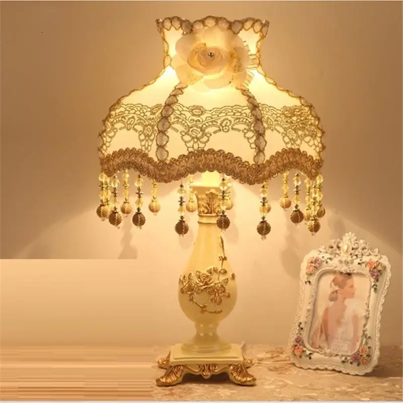 Домашняя лампа Lampe chette Chambre Lampara Dormitorio Европейская лампа для кварто деко Luminaria De Mesa настольная лампа