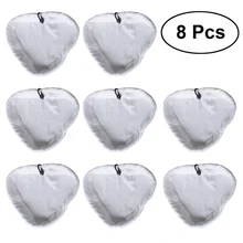 8 шт паровые Замена микрофибры подушка для уборки очищающие подушечки моющиеся тканевые Чехлы для Паровая Швабра уборка H2O X5 8 шт паровые Замена микрофибры подушка для уборки очищающие подушечки моющиеся тканевые Чехлы для Паровая Швабра уборка H2O X5