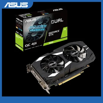 

Asus Dual-GTX1650-O4G Graphics Card GeForce® GTX 1650 OC edition 4GB GDDR5 Overclocked VR Ready HDMI DP DVI Video Card