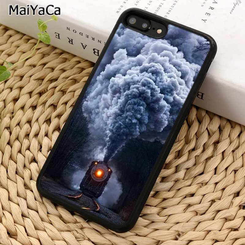 MaiYaCa Train Vintage Phone Case For iPhone 14 X XR XS 11 12