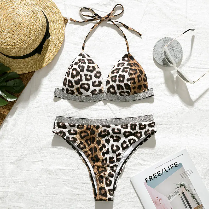 Bikinx микро бикини с высоким вырезом купальный костюм пикантный женский купальник раздельный треугольный Пуш Ап купальник для женщин купальные костюмы biquini - Цвет: 2069-3