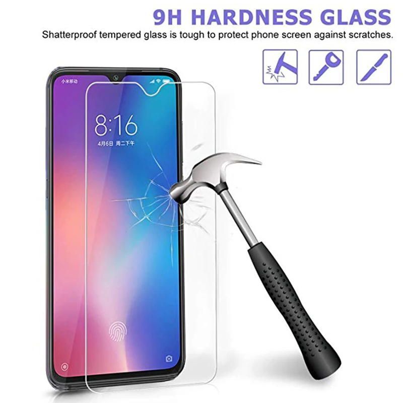 Прозрачная защитная пленка 9H HD для Xiao mi CC9, закаленное стекло для Xiaomi mi A3, Защитное стекло для Xio mi CC9e mi A3 Lite