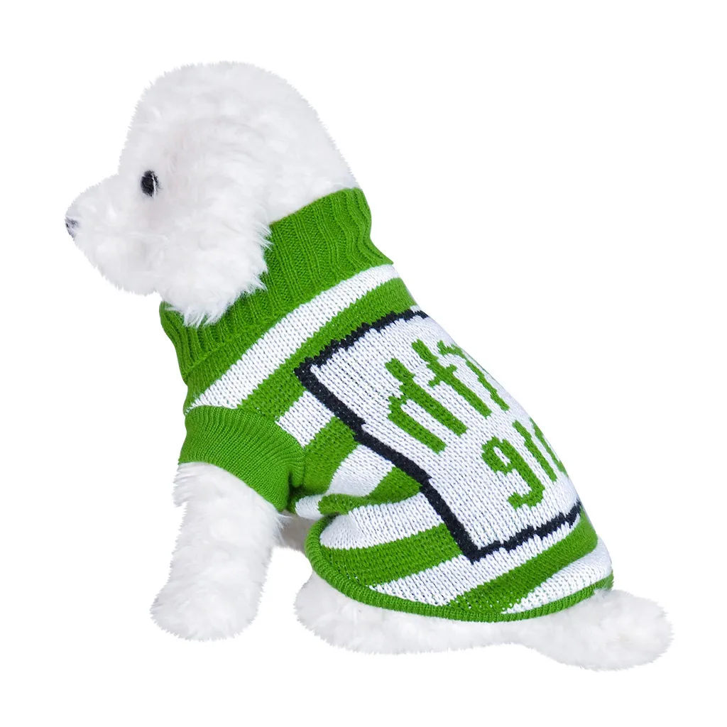 Свитер для кошек, одежда для кошек, одежда для маленьких собак, Рождественский свитер для собак, пальто для кошек, теплая куртка для питомцев на Хэллоуин, вязаный костюм