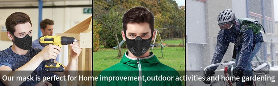 Новинка, противопылевая тренировочная маска, велосипедные маски с фильтром, половина лица, углеродные маски для горного велосипеда, спорта, езды на велосипеде, маска для лица