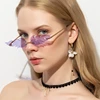 Steampunk Fire Flame Sunglasses Women Luxury Brand Designer Sun Glasses Female Metal Small Frame Pink Purple Mirror Vintage ► Photo 2/6