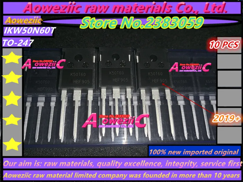 Aoweziic 2018 + 100% новая импортная оригинальная IKW50N60T K50T60 к-247 Триод IGBT трубка 50A600V канала N