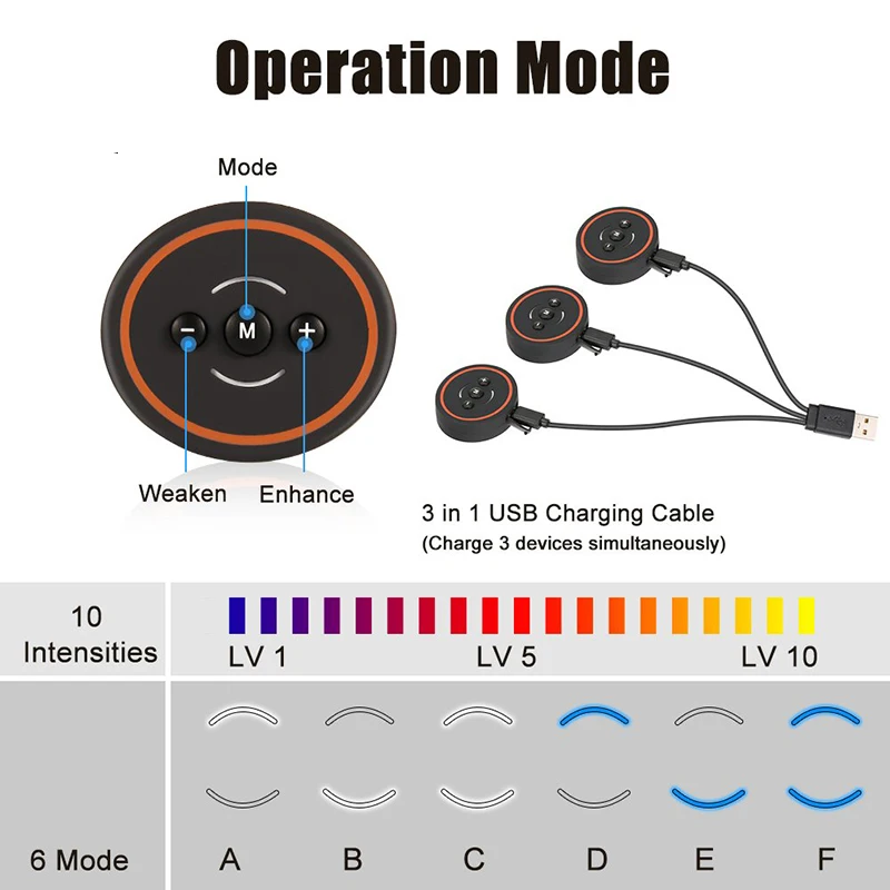ABS Abdominal Stimulator Toner EMS Smart Electro Stimulation Muscle Legs Arm Trainer Massager Fitness Machine Home Gym Equipment