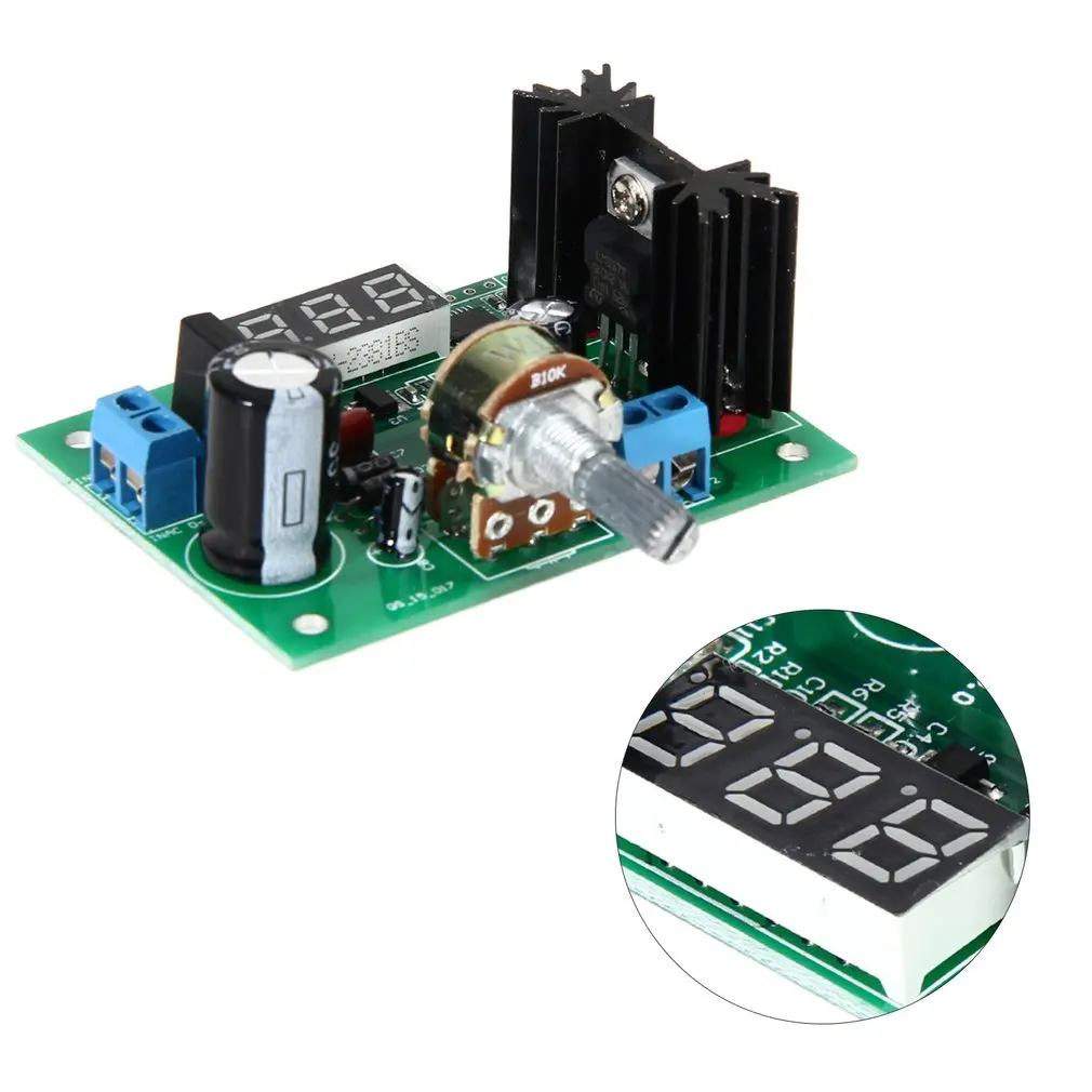 LM317 AC/DC Регулируемый регулятор напряжения понижающий модуль питания с