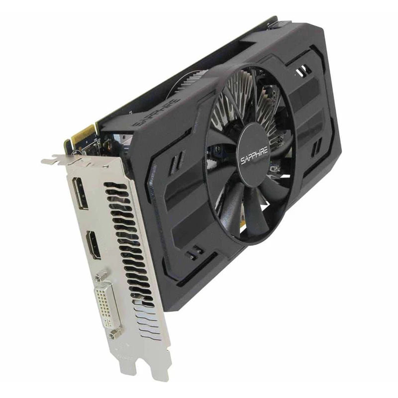 Original SAPPHIRE R7 260X 2GB Graphics Cards GPU AMD Radeon R7260 R7 260 2GB Screen Video Cards Computer Game Map VGA PCI-E X16