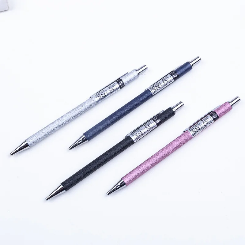 Механический карандаш 2B Staedtler металлический 0 5 мм/0 7 мм матовый Платиновый