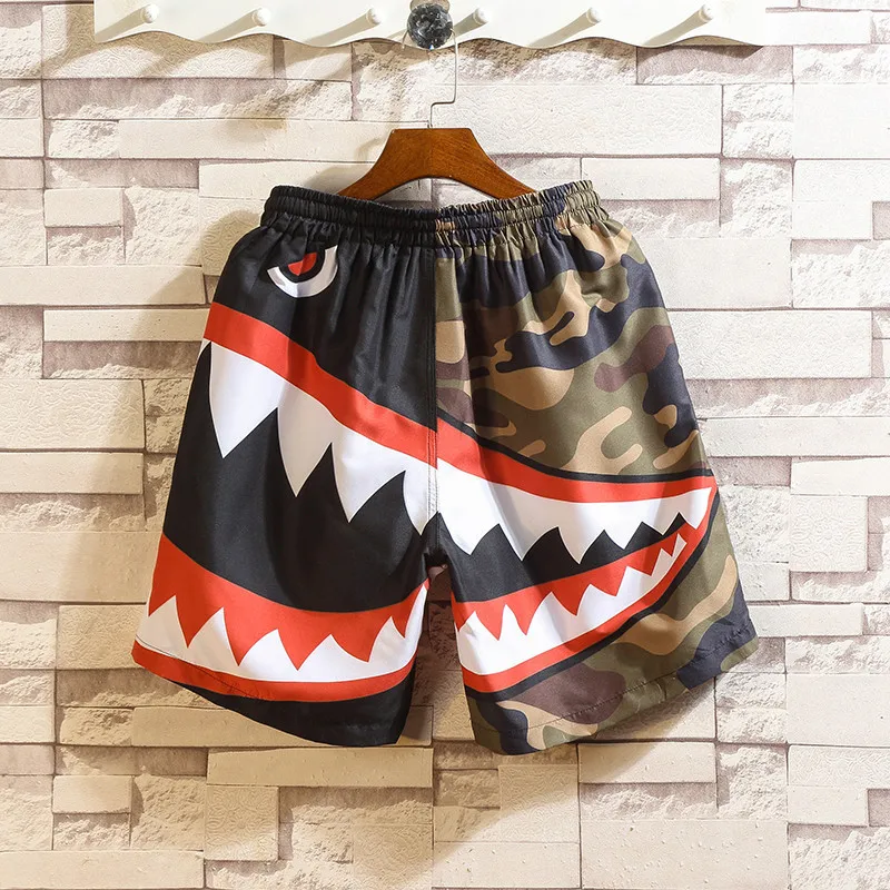 Men Summer Patchwork Shorts 2020 Mens Streetwear Hip Hop Casual Shark Polyester Colorful Sweat Big Size SA-8 Men Summer Patchwork Shorts 2020 Mens Streetwear Hip Hop Casual Shark Polyester Colorful Sweat Big Size SA-8
