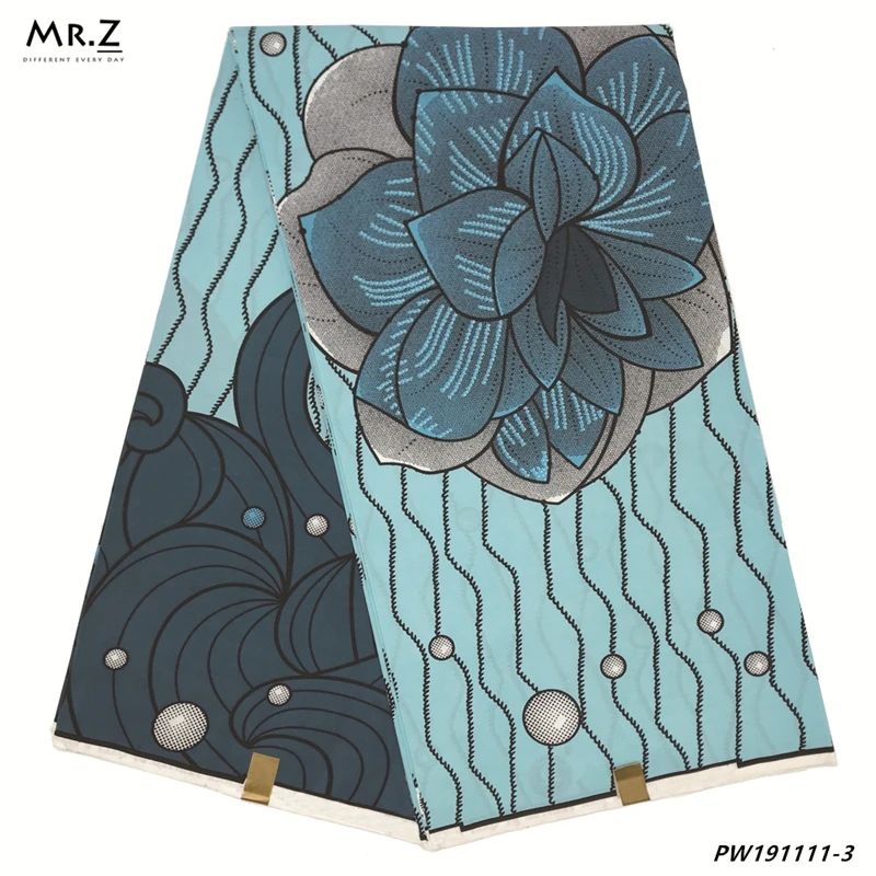 Mr. Z Южная Африка воск высокое качество голландский Африканский вощеная ткань батик принты реальный воск Ткань 6 ярдов для одежды