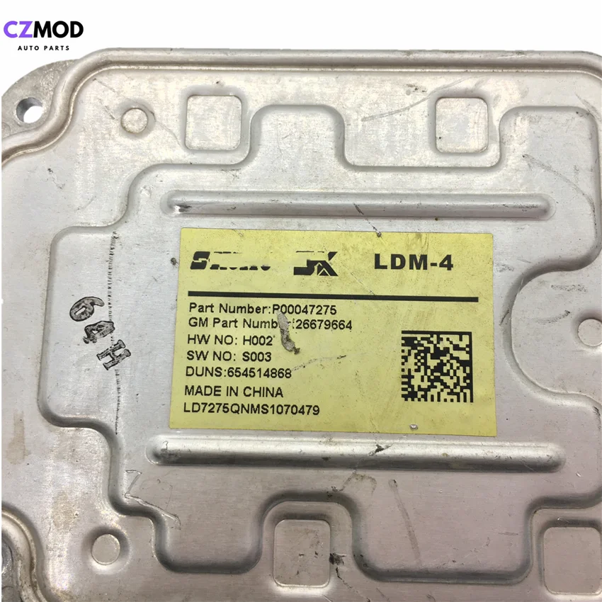 CZMOD P00047275 26679664 H002 фар HID Балласт блок управления модуль компьютер LDM-4 654514868 автомобильные аксессуары(б/у