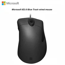 Проводная мышь microsoft IE3.0 FPS, технология Bluetrack, USB 2,0, модная, офисная, домашняя, умная, 3200 dpi, для ноутбука или настольного ПК