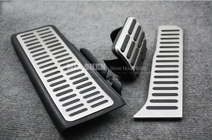 Авто газ педаль акселератора, подножка и педаль тормоза для Volkswagen VW Tiguan, Scirocco, Touran, skoda yeti, Superb, MT и AT - Название цвета: AT