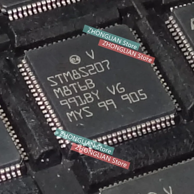 10 шт./лот STM8S207M8T6B STM8S207M8 STM8S207 QFP80