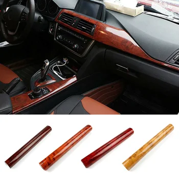 

Universal Glossy Car Interior Wood Grain Texture Sticker Decal Sheet Film DIY Waterproof Car Styling Protection Accessories
