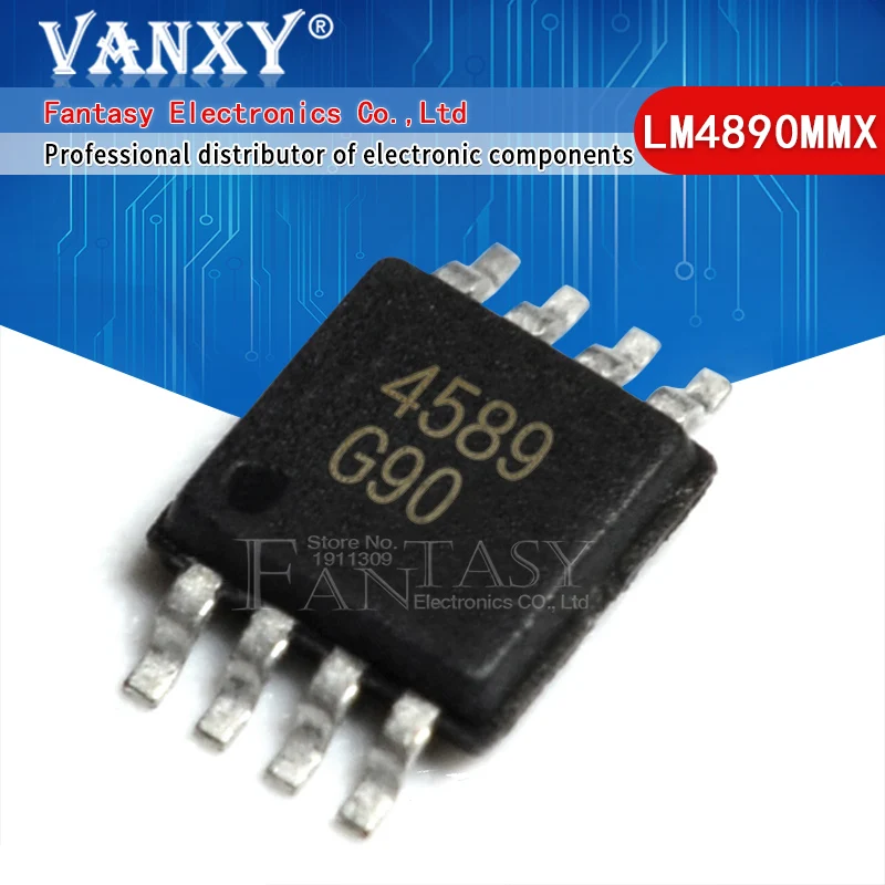 

10 шт LM4890 MSOP-8 XPT4890 MSOP LM4890 мм LB4890 4890 MSOP8