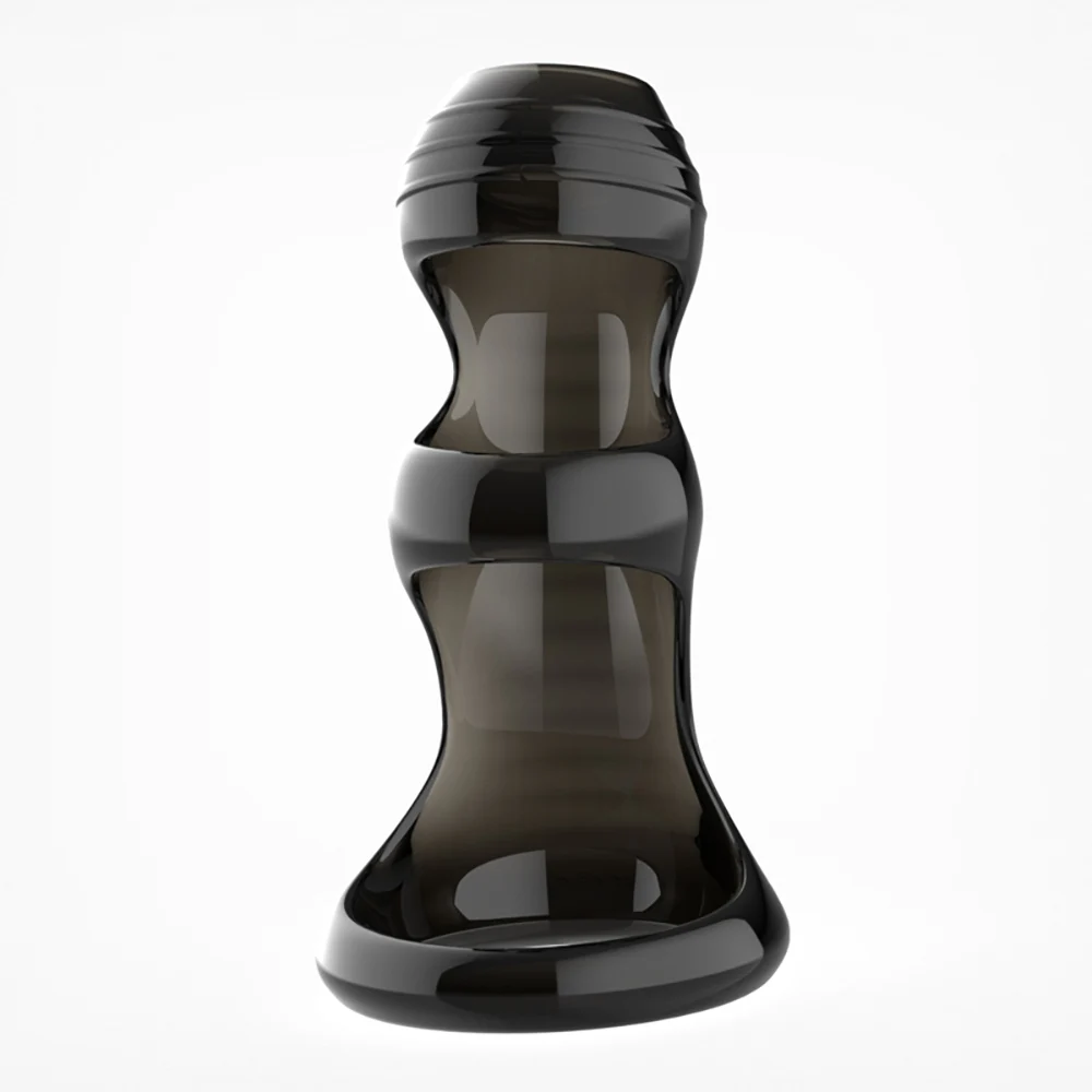 IKOKY meeste aeglustatud ejakulatsiooni masturbeerimine TPE rõngasvarrukaga sekslelud meestele erootiline korduvkasutatav kondoom_voghion.com