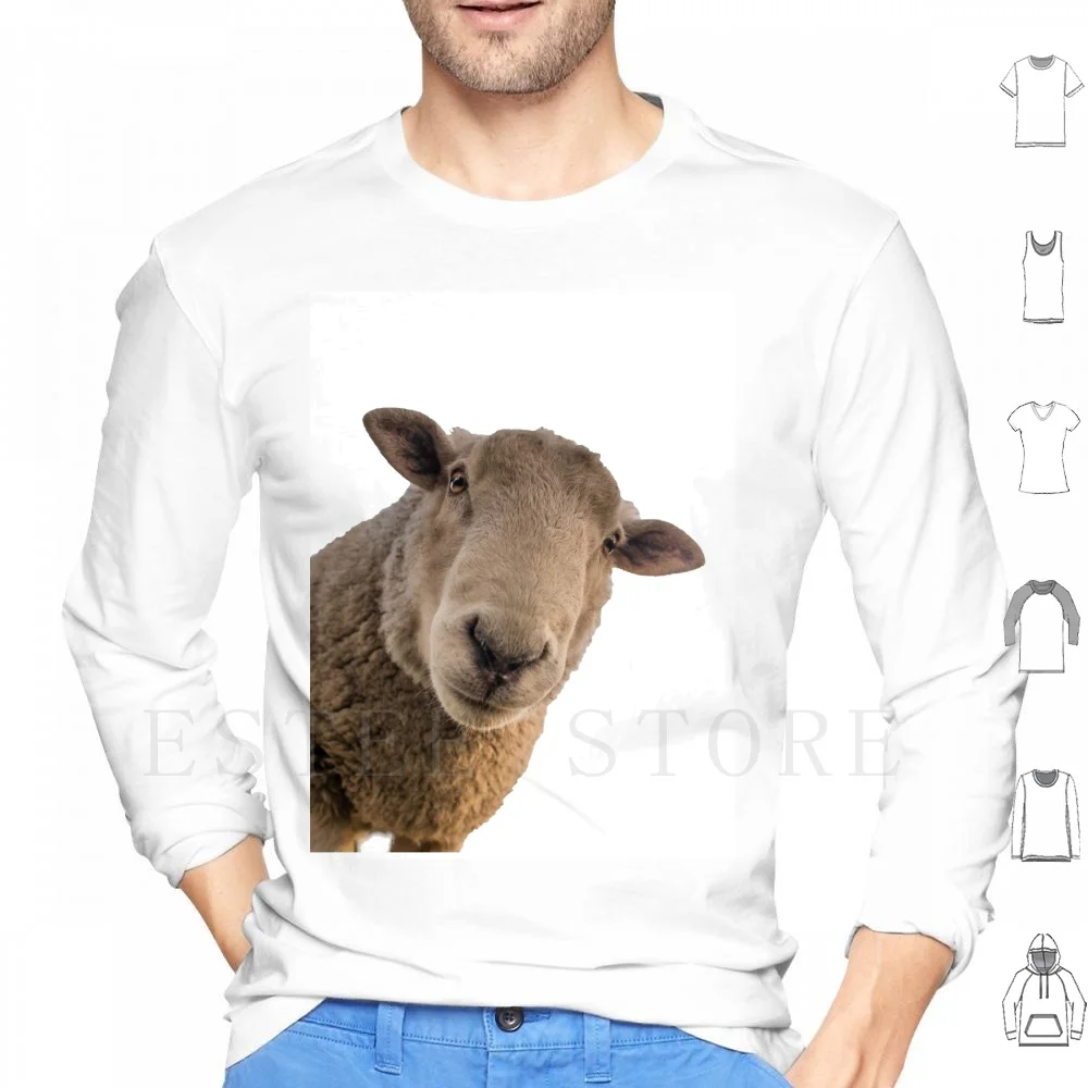 Sheep Hoodies Long Sleeve Sheep Goat Animal Farm Wool Funny Face Ears Fur  Baa Hoof Meme - Hoodies u0026 Sweatshirts - AliExpress