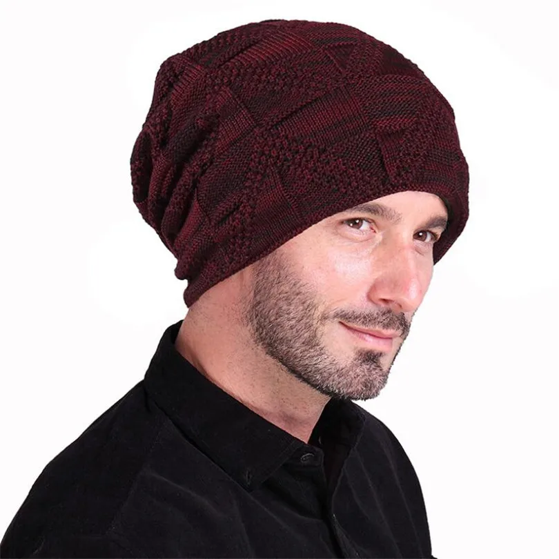 YGYEEG, Мужская шерстяная Шапка-бини, шапка для женщин и женщин, s Beanie, зимние шапки, вязаные мужские повседневные однотонные шапки унисекс в стиле хип-хоп