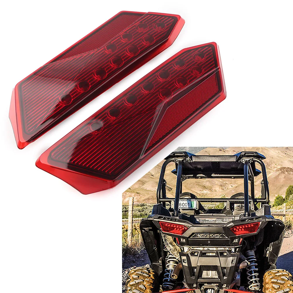 

1Pair Red Passenger Driver Side Tail Light for Polaris RZR Turbo 1000 XP 900 S 2014 2015 2016 2017 2018 2019