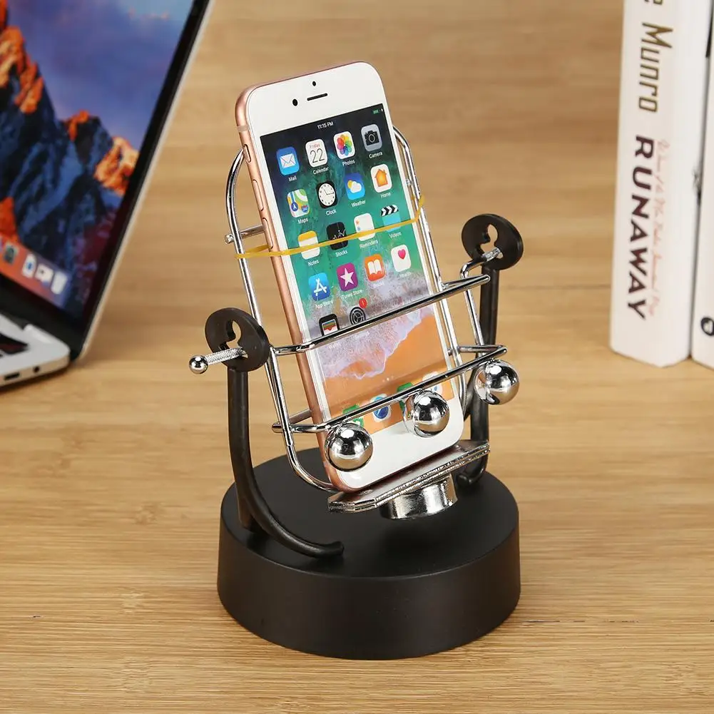 Creative Swing Automatic Shake Phone Wiggler Device Record Step Artifact WeChat Motion Step Passometer Home Decoration Ornament