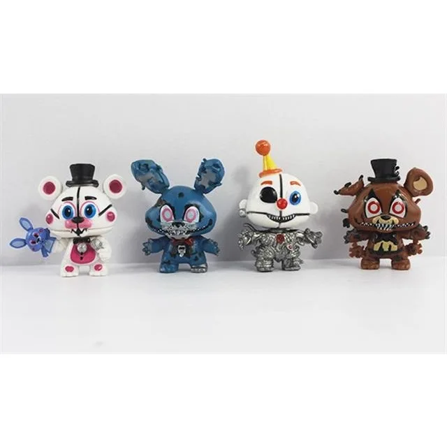 8pcs/Set Fnaf Anime Five Nights At Freddy'S Character Toy Action Figure  Kids Gift - Corre Que Ta Baratinho