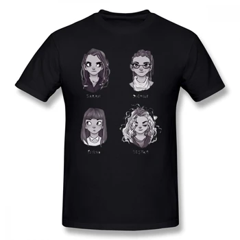 

Orphan Black T Shirt Orphan Black T-Shirt Casual Short-Sleeve Tee Shirt 4xl Print Mens Awesome Cotton fashion Tshirt