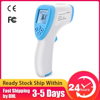 

Handheld LCD Display Digital Non-Contact IR Infrared Forehead Thermometer Medical Body Temperature Measurement CE FC Certificate
