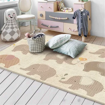 

Infant Baby Play Mat Carpet 200*180cm Soft Puzzle Mats Kid Toddler Crawling Playing Mat Pad Blanket Double Sided Tapete Infantil